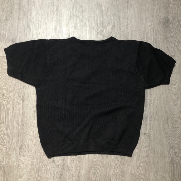 black knit sweater - Picture 3 of 3